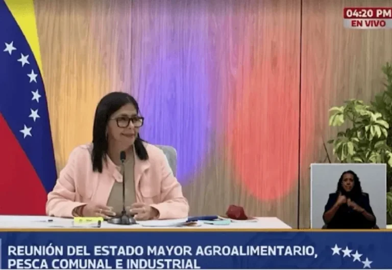Venezuela cria órgão para proteger setores estratégicos, afirma Delcy Rodríguez