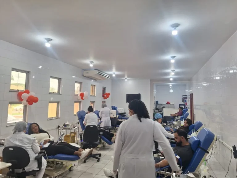 Responsabilidade social: servidores se unem em ação solidária de doação de sangue, em Porto Velho
