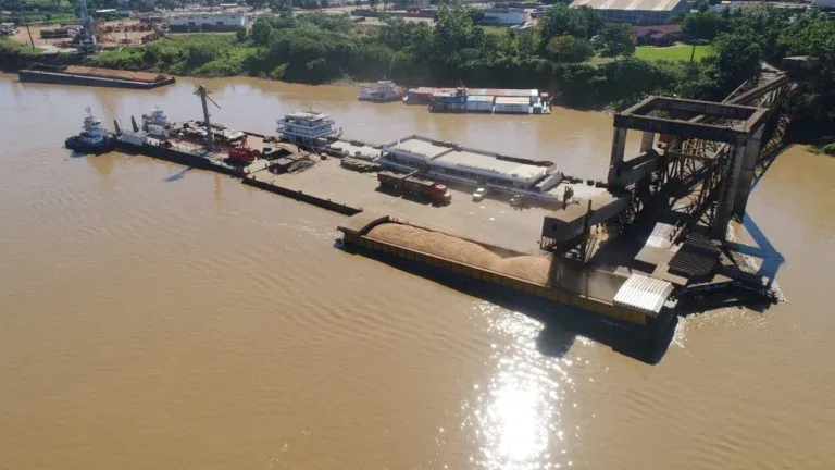 Porto de Porto Velho registra crescimento de 8,8% na movimentação de cargas no 1º trimestre de 2026