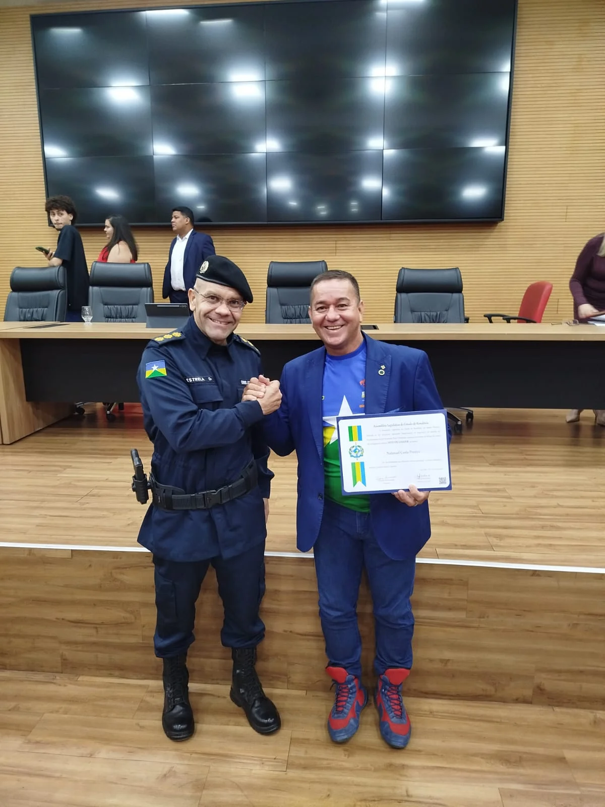 CAPOEIRA: Mestre Dragão de Rondônia recebe homenagem na ALE/RO