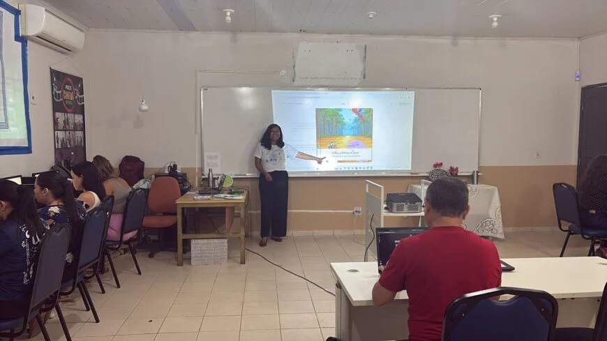 Professores do Baixo Madeira são capacitados para aplicação da Inteligência Artificial no ensino